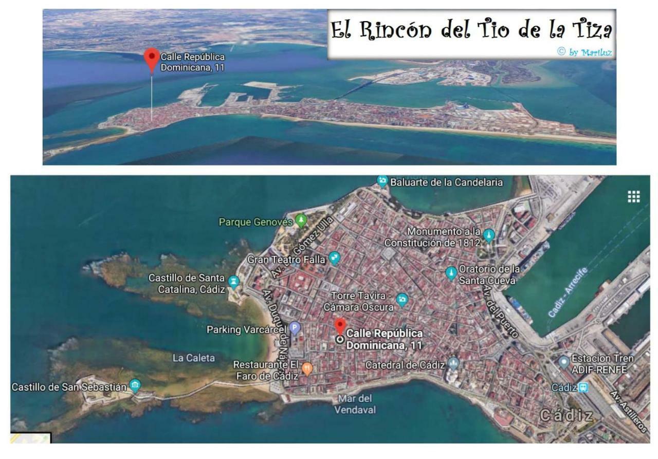 El Rincon Del Tio De La Tiza Lägenhet Cádiz Exteriör bild